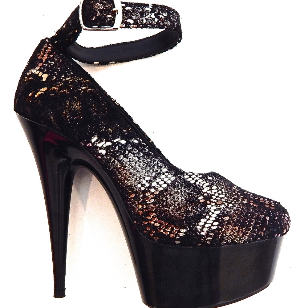 Gasoline Glamour Hired Gun Pumps - Worn